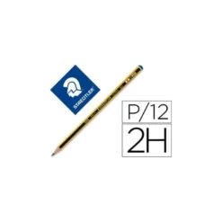 Lapices de grafito Staedtler Noris N.4 2H