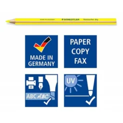 Lapices Fluorescentes Staedtler Triangular Top Star Amarillo Caja de 12 unidades
