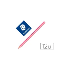 Lapices Fluorescentes Staedtler Triangular Top Star Rosa Caja de 12 unidades