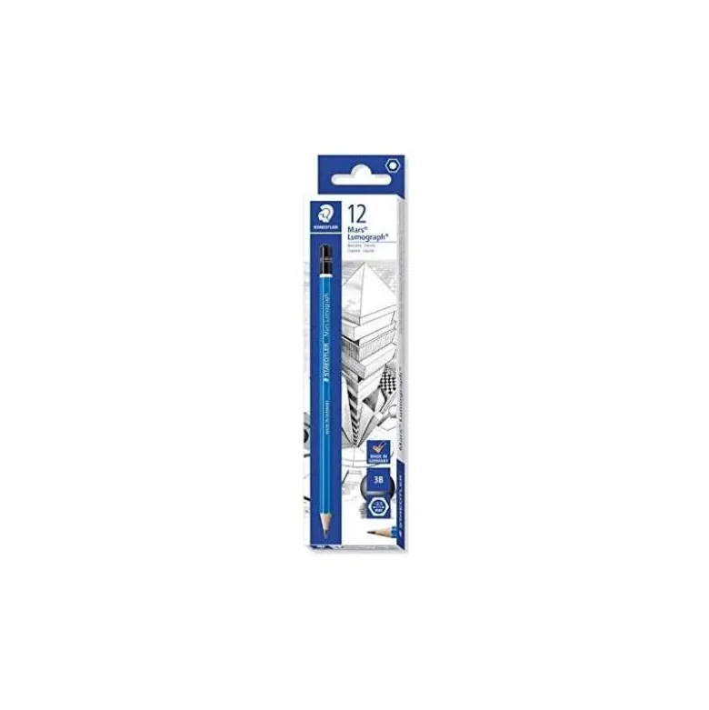 Lapices grafito Staedler Mars Lumograph 100 3B
