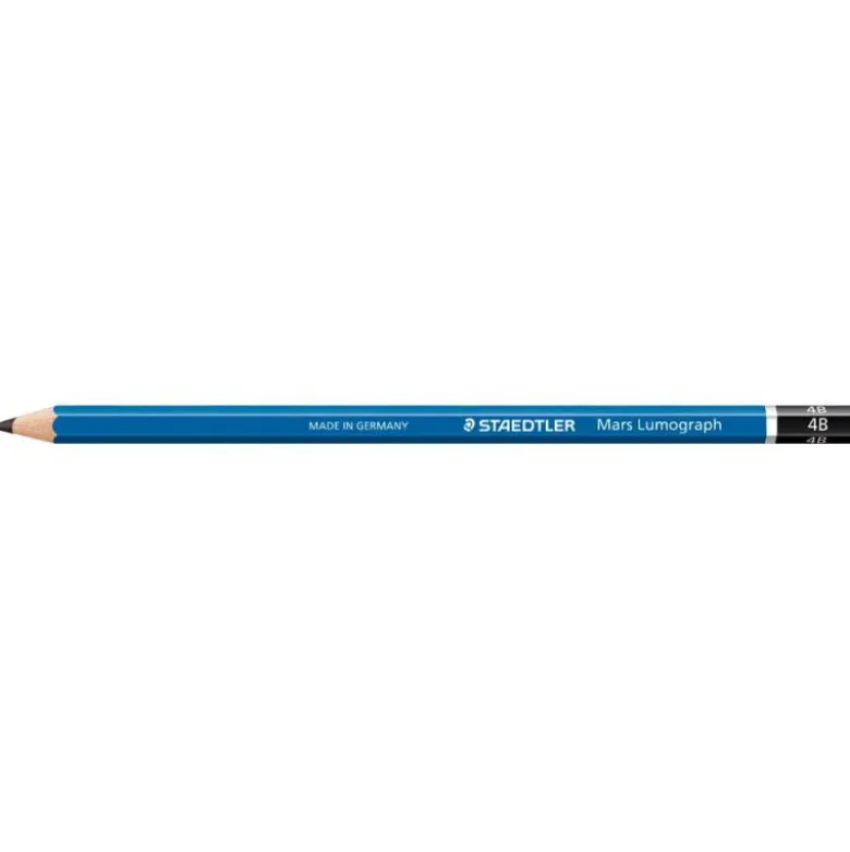 Lapices grafito Staedler Mars Lumograph 100 4B