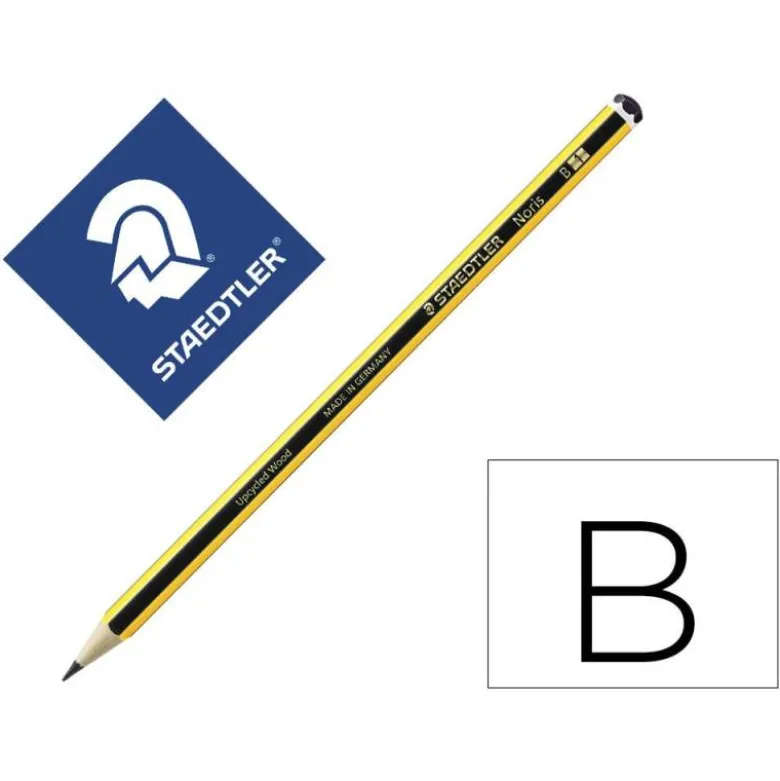 Lapices grafito Staedtler Noris N.1 B