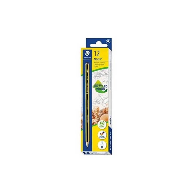Lapices grafito Staedtler Noris N.1 B