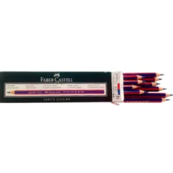 Lapiz bicolor marca Faber Castell Janus 2160 rojo-azul