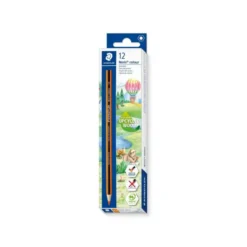 Lapiz de Color Staedtler Wopex Ecológico Hexagonal Color Naranja