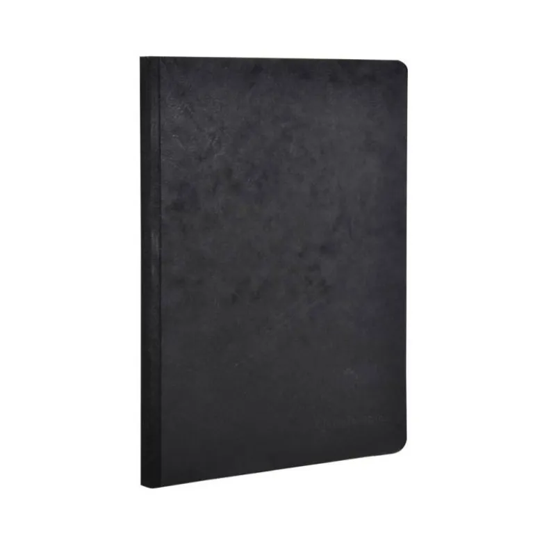 Libreta Clarefontaine color negro A4 tapa cartulina cuadriculado 5mm 96 hojas
