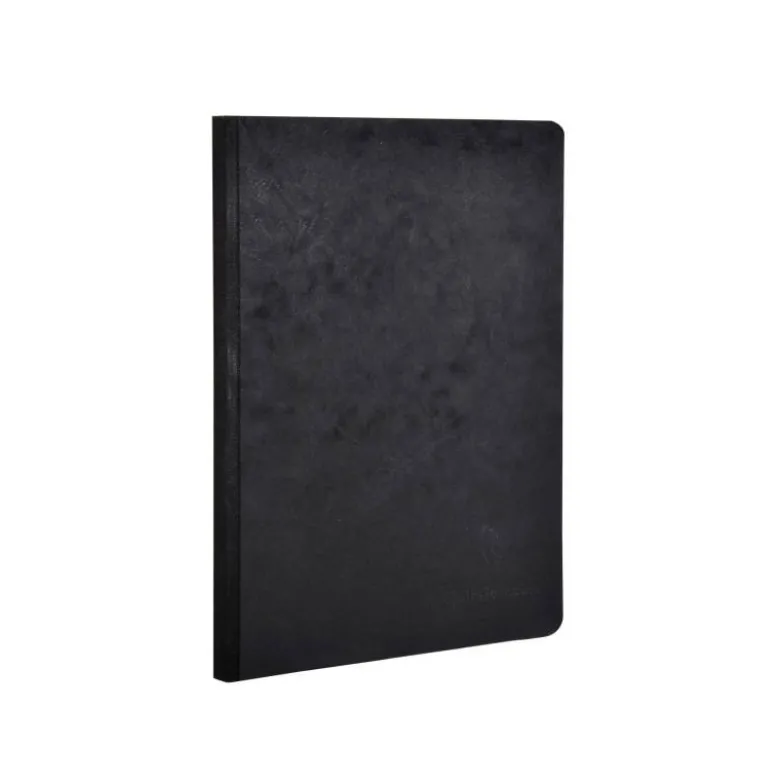 Libreta Clarefontaine color negro A5 tapa cartulina rayado horizontal 96 hojas