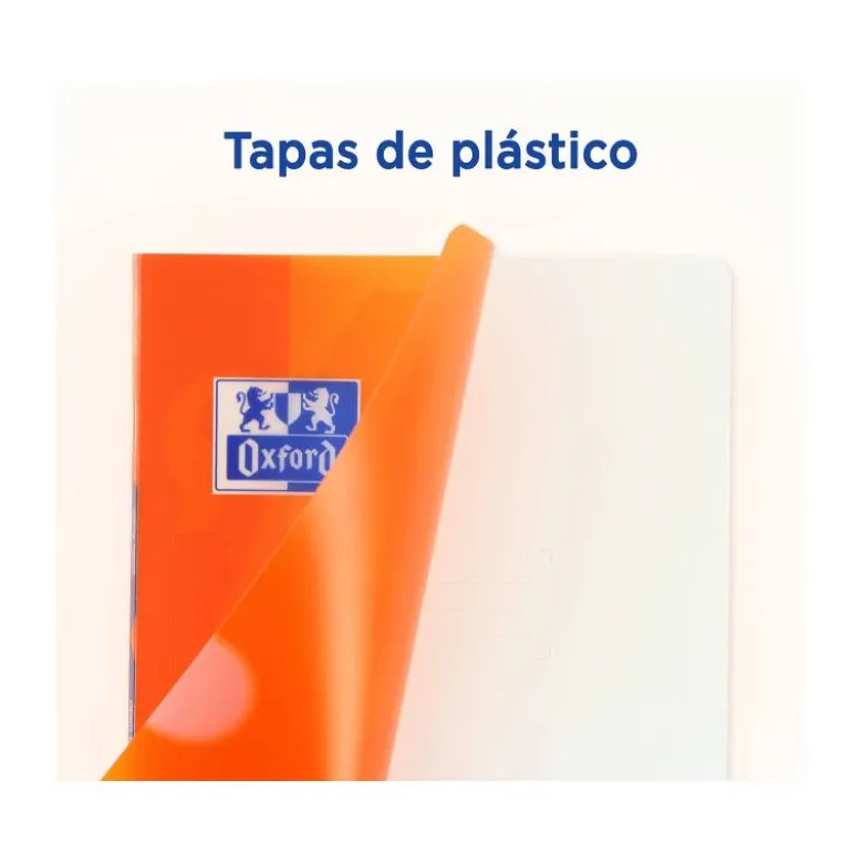 Libreta de Oxford encolada Open Flex liso 48 Hojas