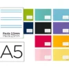 Libreta escolar Liderpapel A5 horizontal 32 hojas colores surtidos