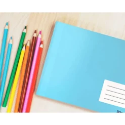 Libreta escolar Liderpapel A5 horizontal 32 hojas colores surtidos