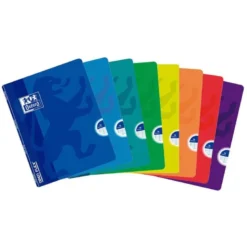 Libreta Escolar Oxford DIN A4 48 hojas Rayado horizontal Colores Surtidos