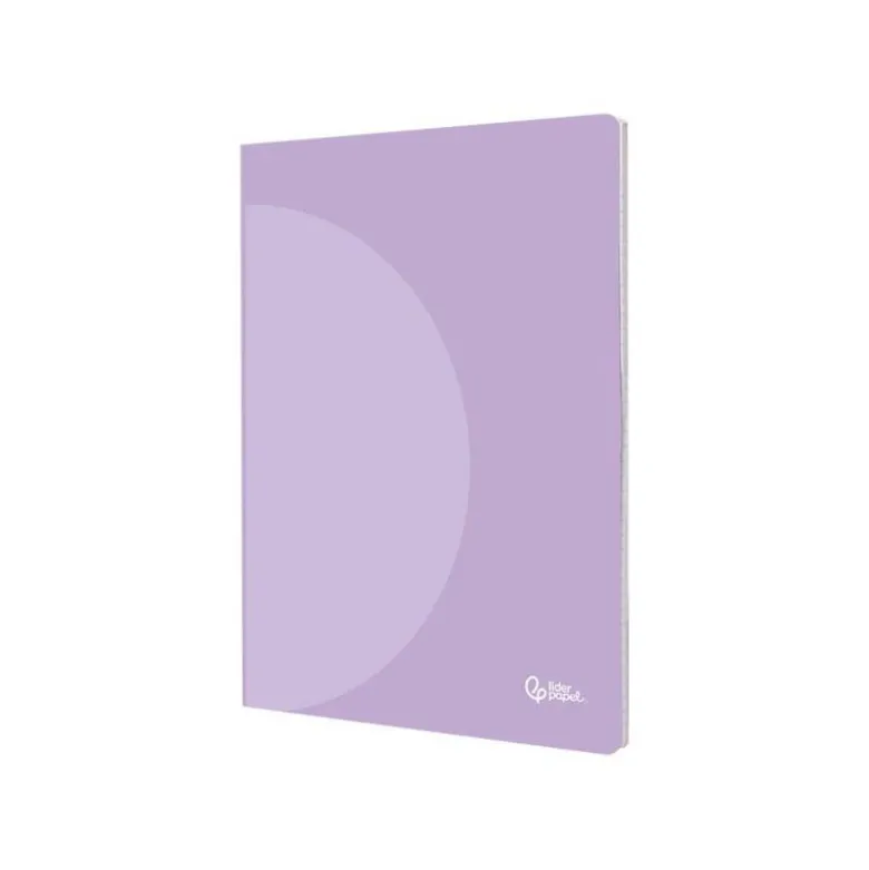 LIBRETA LIDERPAPEL 360 TAPA DE PLASTICO A5 48 HOJAS 90G/M2 CUADRO 5 MM CON DOBLE MARGEN COLORES PASTEL