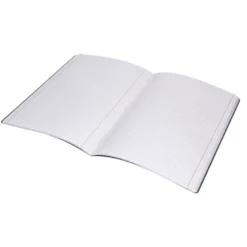 LIBRETA LIDERPAPEL 360 TAPA DE PLASTICO A5 48 HOJAS 90G/M2 5MM CON DOBLE MARGEN TAPA NEGRA