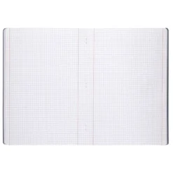 LIBRETA LIDERPAPEL 360 TAPA DE PLASTICO A5 48 HOJAS 90G/M2 5MM CON DOBLE MARGEN TAPA NEGRA