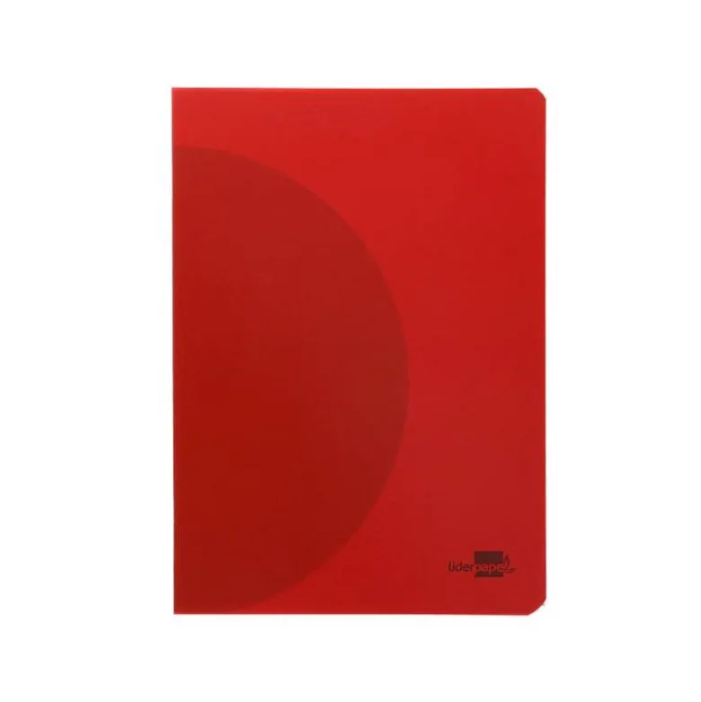 LIBRETA LIDERPAPEL 360 TAPA DE PLASTICO A5 48 HOJAS 90G/M2 HORIZONTAL CON DOBLE MARGEN COLORES SURTIDOS