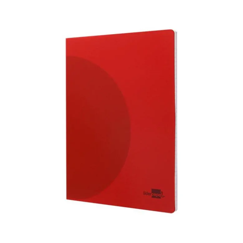 LIBRETA LIDERPAPEL 360 TAPA DE PLASTICO A5 48 HOJAS 90G/M2 HORIZONTAL CON DOBLE MARGEN COLORES SURTIDOS