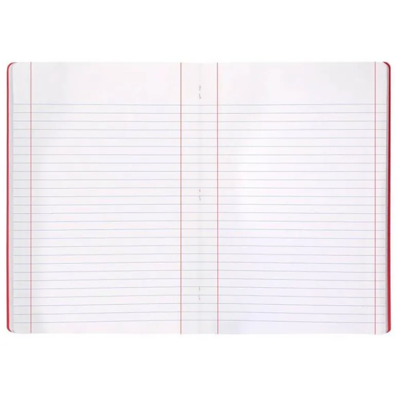 LIBRETA LIDERPAPEL 360 TAPA DE PLASTICO A5 48 HOJAS 90G/M2 HORIZONTAL CON DOBLE MARGEN COLORES SURTIDOS