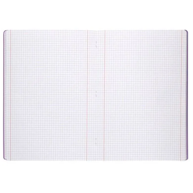 LIBRETA LIDERPAPEL 360 TAPA DE PLASTICO A4 48 HOJAS 90G/M2 CUADRO 4 MM CON MARGEN COLORES PASTEL SURTIDOS
