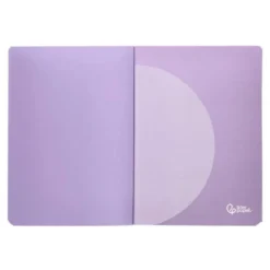 LIBRETA LIDERPAPEL 360 TAPA DE PLASTICO A4 48 HOJAS 90G/M2 HORIZONTAL CON DOBLE MARGEN COLORES PASTEL