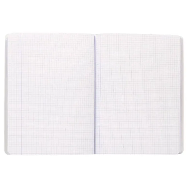LIBRETA LIDERPAPEL ANTARTIK A5+ PLUS COSIDA 48 HOJAS 90G/M2 CUADRO 4MM CON MARGEN 6 COLORES SURTIDOS