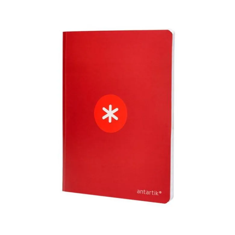 LIBRETA LIDERPAPEL ANTARTIK A5+ PLUS COSIDA 48 HOJAS 90G/M2 LISO SIN MARGEN 6 COLORES SURTIDOS