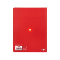 LIBRETA LIDERPAPEL ANTARTIK A5+ PLUS COSIDA 48 HOJAS 90G/M2 CUADRO 5MM CON MARGEN 6 COLORES SURTIDOS