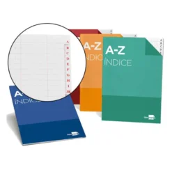 Libreta Liderpapel Indice Flexible 24 hojas
