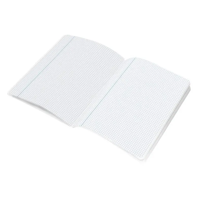 LIBRETA LIDERPAPEL SMART A4 48 HOJAS 75G/M2 CUADRO 4MM CON MARGEN COLORES SURTIDOS