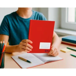 LIBRETA LIDERPAPEL SMART A5 PLUS 32 HOJAS 75GR PAUTA 5 2.5MM CON MARGEN