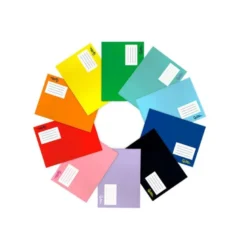 LIBRETA LIDERPAPEL SMART A5 PLUS APAISADO 32 HOJAS 75GR CUADRO 6 MM CON MARGEN COLORES SURTIDOS