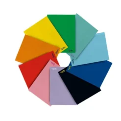 LIBRETA LIDERPAPEL SMART A4 48 HOJAS 75G/M2 HORIZONTAL CON DOBLE MARGEN COLORES SURTIDOS