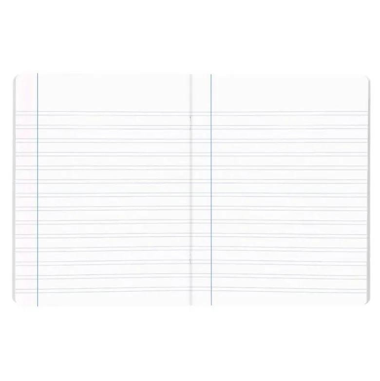 LIBRETA LIDERPAPEL SMART A5 PLUS 32 HOJAS 75G/M2 PAUTA 4 3.5MM CON MARGEN COLORES SURTIDOS