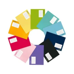 Libreta Liderpapel Write A5 cuadricula 6mm apaisada colores surtidos
