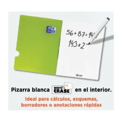 Libreta Oxford encolada Open Flex cuadro de 4 mm Din A4 48 Hojas