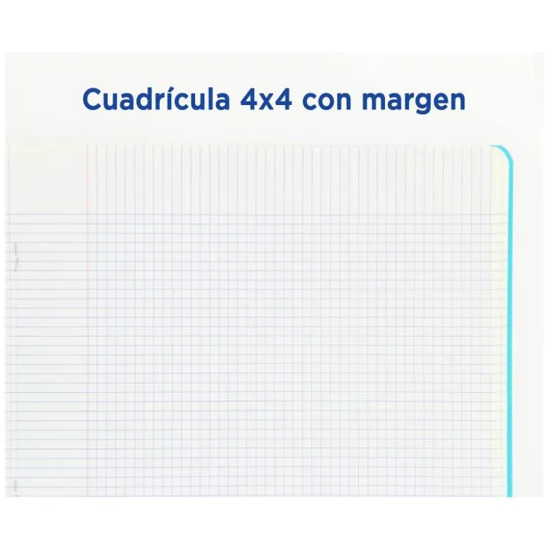 Libreta Oxford encolada Open Flex cuadro de 4mm DIN A5 48 Hojas NO SE PUEDE ESCOGER COLOR