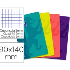 Libreta Oxford encolada Open Flex cuadro 5mm 48 Hojas