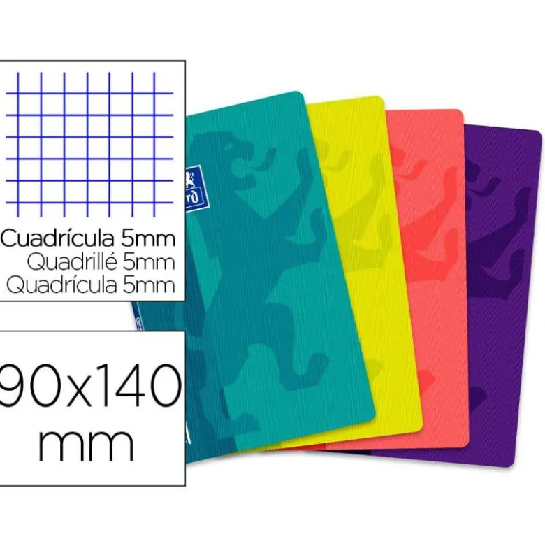 Libreta Oxford encolada Open Flex cuadro 5mm 48 Hojas