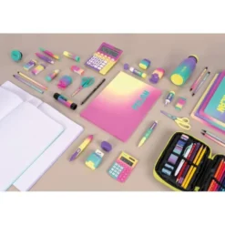 LIBRETA ENCOLADA MILAN COLECCION SUNSET DIN A4 48 HOJAS 95 GR CUADRICULA 5MM ROSA