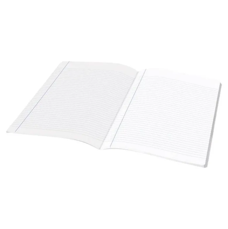 Libreta escolar grapada Scriptus Liderpapel 48 hojas A4 rayado horizontal