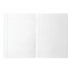 Libreta escolar 90 gr. Liderpapel Scriptus DIN A4. Cuadrícula de 4 mm. Con margen. 48 hojas.