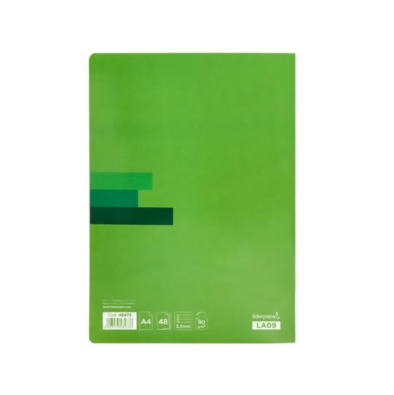 Libreta escolar Liderpapel Scriptus pauta 3.5 mm tamaño DIN A4 48 hojas