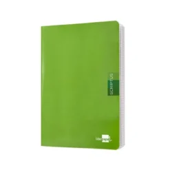 Libreta escolar Liderpapel Scriptus verde cuadricula 4mm 48 hojas tamaño DIN A5