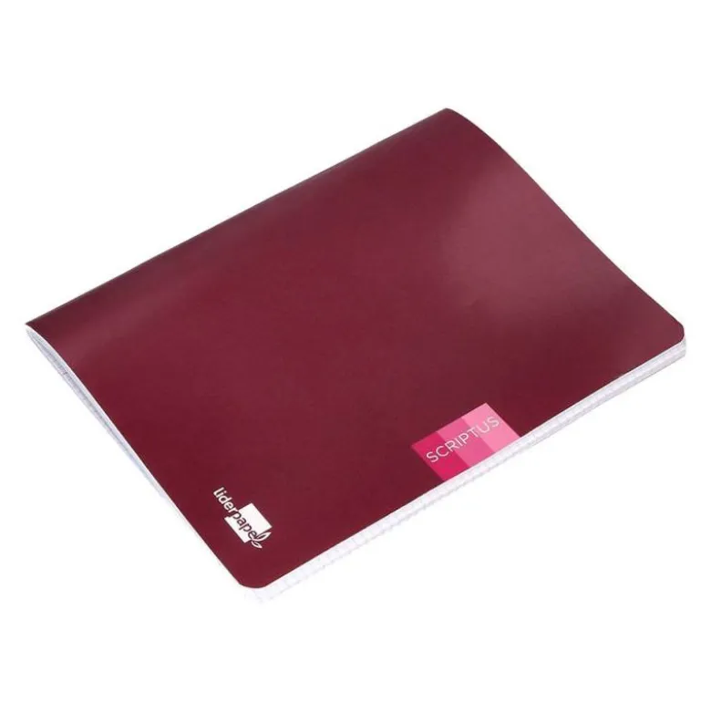 Libreta escolar Liderpapel Scriptus liso tamaño DIN A5 48 hojas