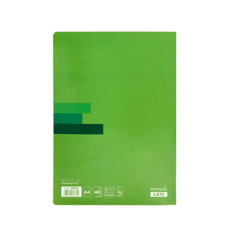 Libreta escolar marca Liderpapel Scriptus pauta 2.5 mm