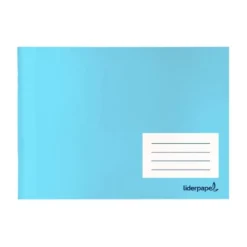Libreta escolar marca Liderpapel apaisado
