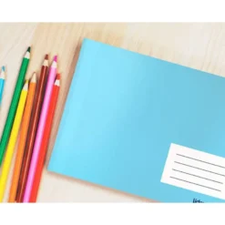 Libreta escolar marca Liderpapel apaisado
