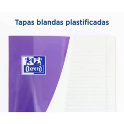 Libreta escolar Oxford Din A4 rayado horizontal 48 hojas