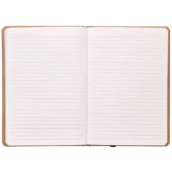 LIBRETA LIDERPAPEL ECOUSE 100% RECICLADA A5 96 HOJAS 70G/M2 HORIZONTAL CON GOMILLA Y MARCA PAGINAS