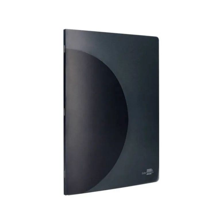 LIBRETA LIDERPAPEL 360 TAPA DE PLASTICO A4 48 HOJAS 90G/M2 5MM CON DOBLE MARGEN TAPA NEGRA