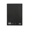 Libreta liderpapel tapa negra a4 80 hojas 60g/m2 liso sin margen